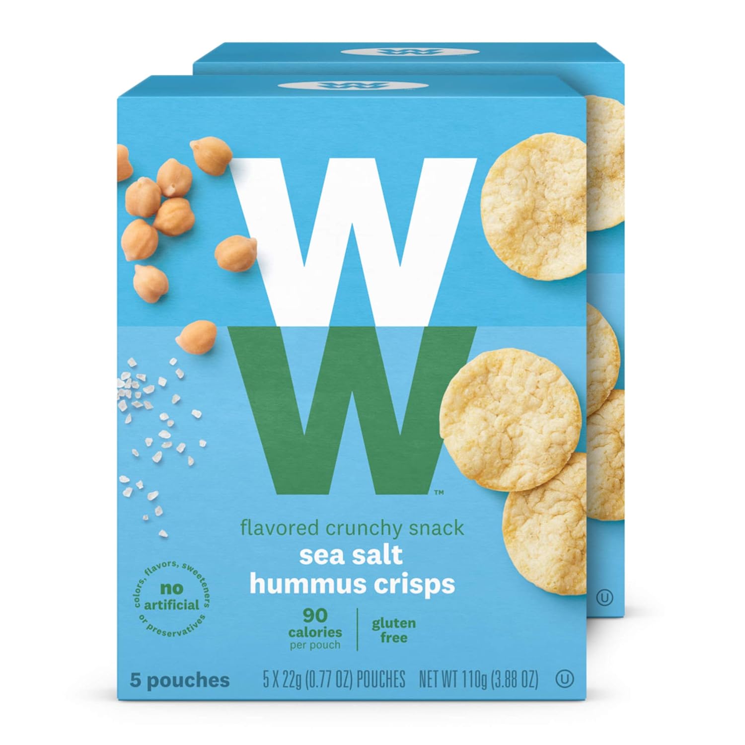 WW Sea Salt Hummus Crisps